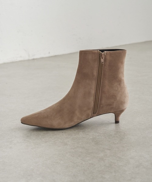 PAPILLONNER(パピヨネ)の「ポインテッドブーティー/PAPILLONNER/パピヨネ(ブーツ・レディース・ブラック/ベージュ・38/36/37)」の12枚目の写真