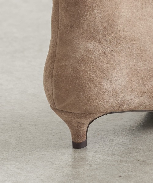 PAPILLONNER(パピヨネ)の「ポインテッドブーティー/PAPILLONNER/パピヨネ(ブーツ・レディース・ブラック/ベージュ・38/36/37)」の7枚目の写真