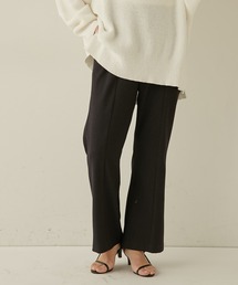 COLLAGE GALLARDAGALANTE | 着心地バツグン/ウールライクソフトフレアパンツ/手洗い可/セットアップ可(スラックス)