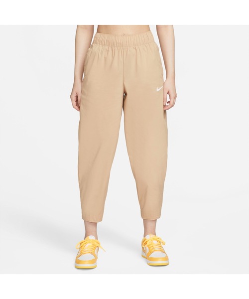 NIKE（ナイキ）の「ナイキ NIKE ナイキ ウィメンズ NSW CLCTN ESS CRRT ウーブン パンツ HR（その他パンツ・レディース・ベージュ/ブラック・L/M/S/XL）」の2枚目の写真