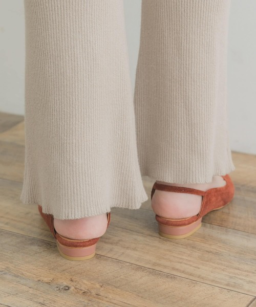 F by ROSSO（エフバイロッソ）の「『MADE IN JAPAN』F by ROSSO　バックストラップスウェードパンプス（パンプス・レディース・ブラウン系その他/オレンジ系その他・38/36/37）」の8枚目の写真