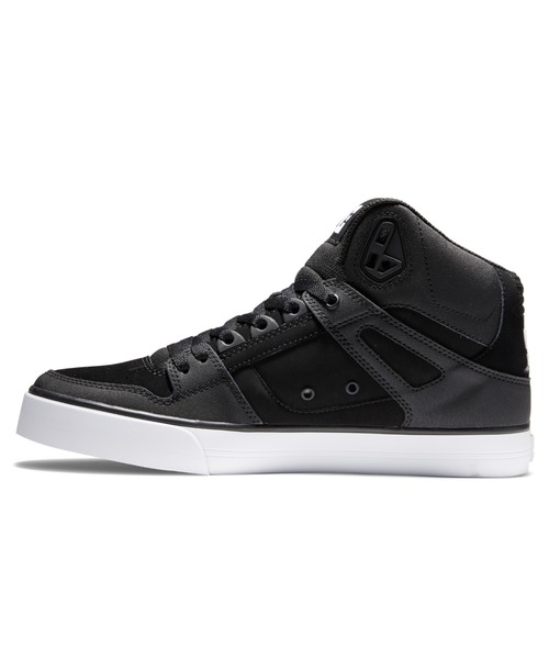 DC SHOES(ディーシーシューズ)の「PURE HIGH-TOP WC/DCハイカットスニーカー(スニーカー・メンズ・ブラック×ホワイト・26.5cm/27cm/26cm/27.5cm/28.5cm/28cm/24.5cm/24cm/25cm/29cm)」の5枚目の写真