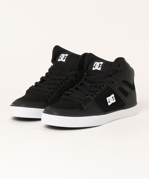 DC SHOES(ディーシーシューズ)の「PURE HIGH-TOP WC/DCハイカットスニーカー(スニーカー・メンズ・ブラック×ホワイト・26.5cm/27cm/26cm/27.5cm/28.5cm/28cm/24.5cm/24cm/25cm/29cm)」の6枚目の写真
