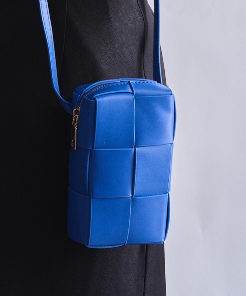 SETUP7(セットアップセブン)の「【SETUP7】イントレチャートPUレザーショルダーバッグ KNF ※(ショルダーバッグ・レディース・ピンク/イエロー/ブルー/グリーン/ブラック/ホワイト・FREE)」の21枚目の写真