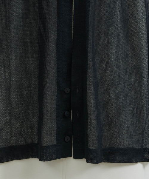 NEUNA（ヌナ）の「【大人レディの透け感。】4WAYシアーロングカットソー（Tシャツ/カットソー・レディース・アイボリー/ブラック/ブラウン・FREE）」の19枚目の写真