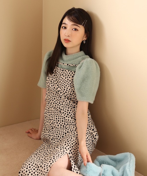 one after another NICE CLAUP(ワンアフターアナザーナイスクラップ)の「ふわふわファーBag(ハンドバッグ・レディース・ピンク/アイボリー/ミント・FREE)」の22枚目の写真
