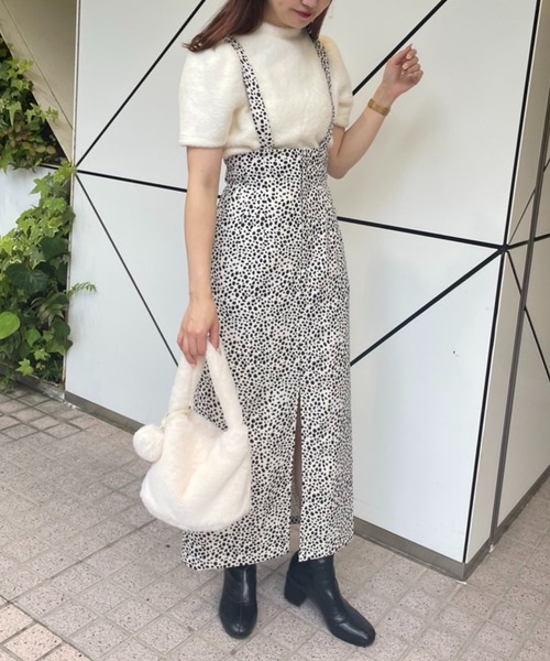 one after another NICE CLAUP(ワンアフターアナザーナイスクラップ)の「ふわふわファーBag(ハンドバッグ・レディース・ピンク/アイボリー/ミント・FREE)」の14枚目の写真