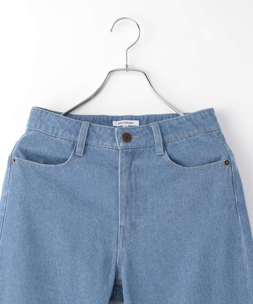 GLOBAL WORK（グローバルワーク）の「大人見えデニムパンツ/AND YUA ANY/299299（デニムパンツ・キッズ・ライトブルー/ネイビー・150cm/160cm）」の15枚目の写真