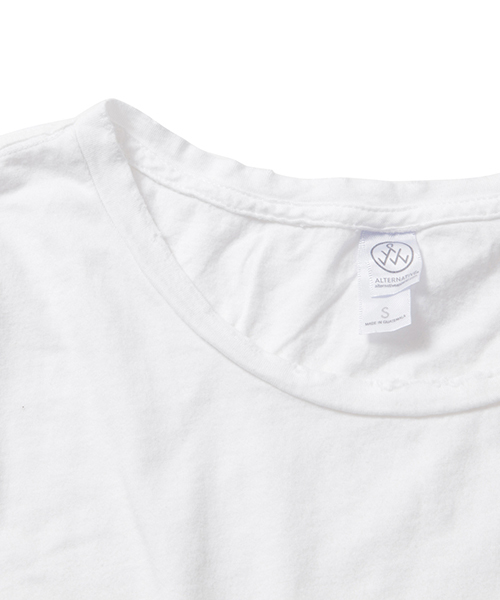 Demi-Luxe BEAMS（デミルクス ビームス）の「ALTERNATIVE /  コットンジャージー ロッカー Tシャツ（Tシャツ/カットソー・レディース・ホワイト・SMALL/MEDIUM）」の12枚目の写真