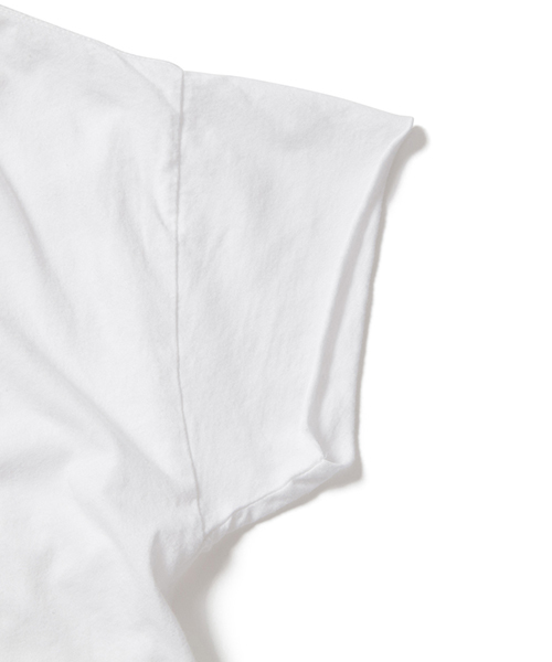 Demi-Luxe BEAMS（デミルクス ビームス）の「ALTERNATIVE /  コットンジャージー ロッカー Tシャツ（Tシャツ/カットソー・レディース・ホワイト・SMALL/MEDIUM）」の13枚目の写真