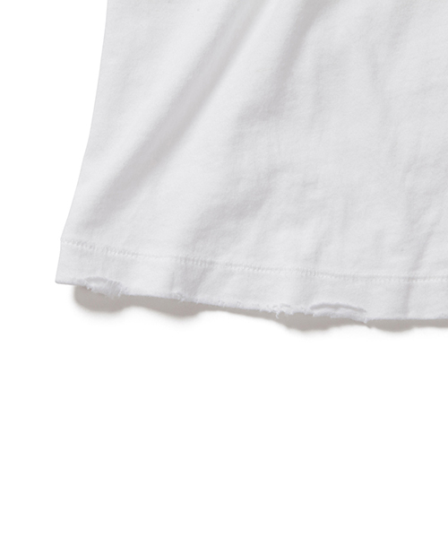 Demi-Luxe BEAMS（デミルクス ビームス）の「ALTERNATIVE /  コットンジャージー ロッカー Tシャツ（Tシャツ/カットソー・レディース・ホワイト・SMALL/MEDIUM）」の10枚目の写真