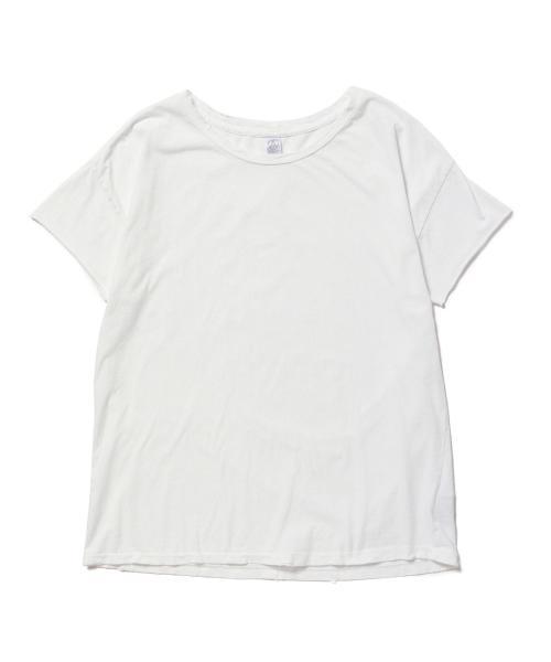 Demi-Luxe BEAMS（デミルクス ビームス）の「ALTERNATIVE /  コットンジャージー ロッカー Tシャツ（Tシャツ/カットソー・レディース・ホワイト・SMALL/MEDIUM）」の5枚目の写真