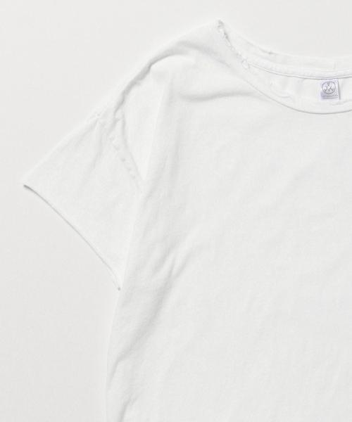 Demi-Luxe BEAMS（デミルクス ビームス）の「ALTERNATIVE /  コットンジャージー ロッカー Tシャツ（Tシャツ/カットソー・レディース・ホワイト・SMALL/MEDIUM）」の9枚目の写真