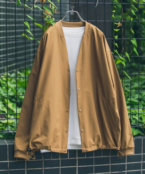 URBAN RESEARCH Sonny Label（アーバンリサーチサニーレーベル）の「撥水Vネックカーディガン（カーディガン/ボレロ・メンズ・ブラック/グリーン/キャメル・MEDIUM/LARGE）」の6枚目の写真