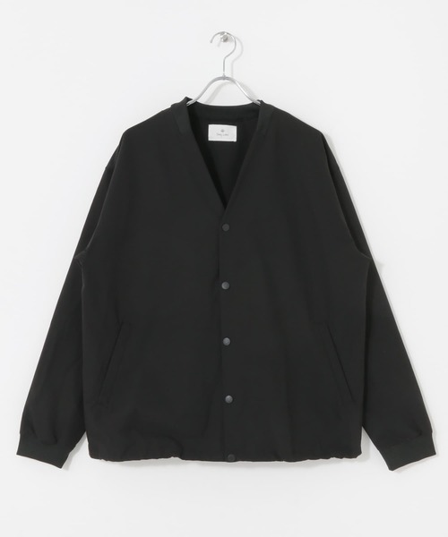 URBAN RESEARCH Sonny Label（アーバンリサーチサニーレーベル）の「撥水Vネックカーディガン（カーディガン/ボレロ・メンズ・ブラック/グリーン/キャメル・MEDIUM/LARGE）」の20枚目の写真