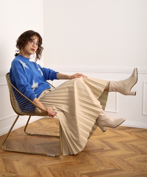 Bou Jeloud（ブージュルード）の「SUPOTTOベーシックショートブーツ（ブーツ・レディース・ブラック/ブラウン/カーキ/アイボリー・S/M/L/XL）」の7枚目の写真