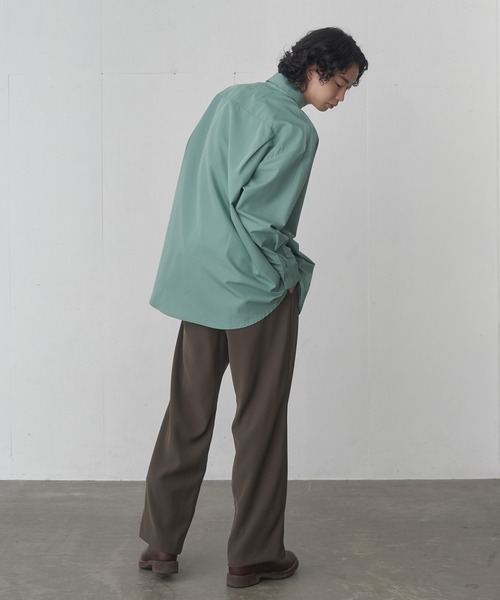 FEKETE（フェケテ）の「HIGH-WAISTED WIDE TROUSERS / ハイウエストワイドスラックス（スラックス・メンズ・ブラウン/ブラック・SMALL/MEDIUM/LARGE）」の8枚目の写真