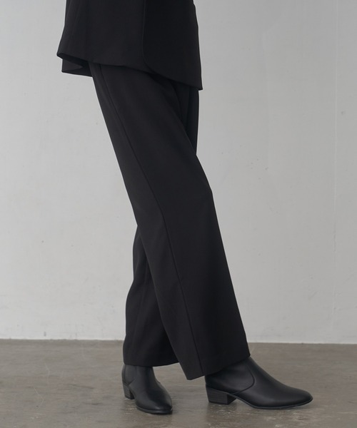 FEKETE（フェケテ）の「HIGH-WAISTED WIDE TROUSERS / ハイウエストワイドスラックス（スラックス・メンズ・ブラウン/ブラック・SMALL/MEDIUM/LARGE）」の15枚目の写真