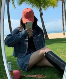 HALEY PESCA | HALEY PESCA/デニムジャケット&ミニスカート セットアップ(セットアップ)