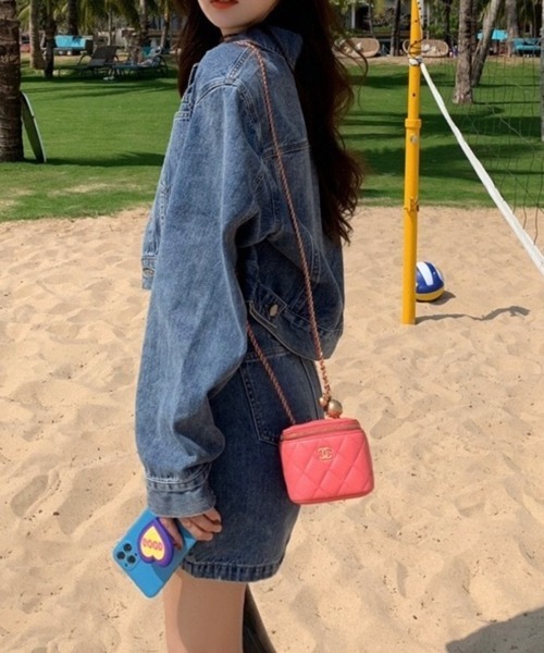 HALEY PESCA(ヘーリーペスカ)の「HALEY PESCA/デニムジャケット&ミニスカート セットアップ(セットアップ・レディース・ブラック/ブルー系その他・SMALL/MEDIUM/LARGE)」の13枚目の写真