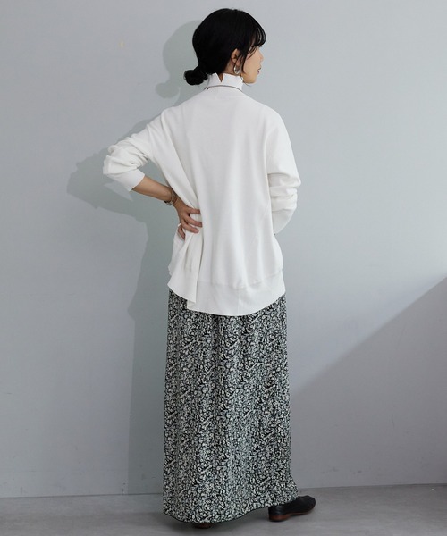 SHENERY（シーナリー）の「総針ハイネックニットプルオーバー（ニット/セーター・レディース・オフホワイト/グリーン/ブラック・FREE）」の5枚目の写真