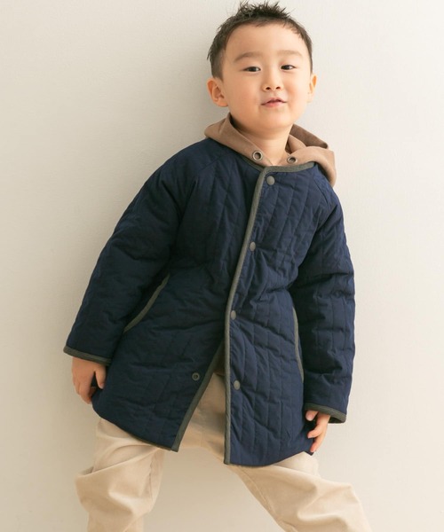 URBAN RESEARCH DOORS(アーバンリサーチドアーズ)の「リバーシブルフリースコート(KIDS)(その他アウター・キッズ・ベージュ系その他/ブルー系その他・105/120/135)」の6枚目の写真