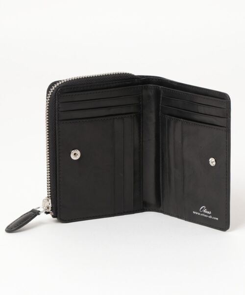 Otias(オティアス)の「Otias オティアス / オイルカウレザー二つ折り財布(財布・メンズ・ネイビー/ブルー/ブラック/オレンジ・FREE)」の7枚目の写真