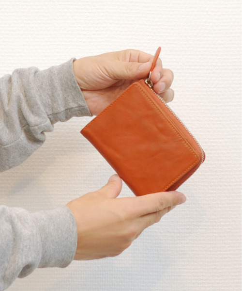 Otias(オティアス)の「Otias オティアス / オイルカウレザー二つ折り財布(財布・メンズ・ネイビー/ブルー/ブラック/オレンジ・FREE)」の11枚目の写真