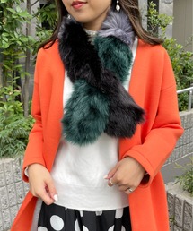 StyleSea | 3色フェイクファーティペット(マフラー)