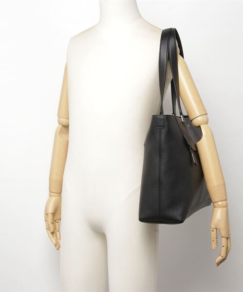 dunhill(ダンヒル)の「ベルグレイヴ トート / BELGRAVE TOTE BAG(トートバッグ・メンズ・ブラック・ONE SIZE)」の3枚目の写真