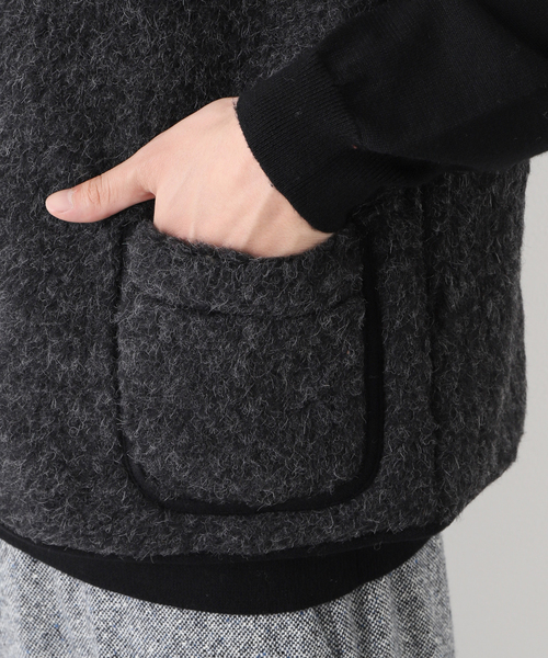 COLD BREAKER（コールドブレーカー）の「【COLDBREAKER / コールドブレイカー】 別注 BODYWARMER 9302（ブルゾン・メンズ・ブラック/ベージュ/マルチ・LARGE/X-LARGE）」の7枚目の写真