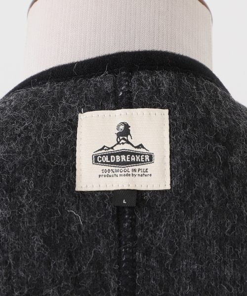 COLD BREAKER（コールドブレーカー）の「【COLDBREAKER / コールドブレイカー】 別注 BODYWARMER 9302（ブルゾン・メンズ・ブラック/ベージュ/マルチ・LARGE/X-LARGE）」の20枚目の写真