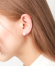 【MUSES】オーバル淡水パールピアス