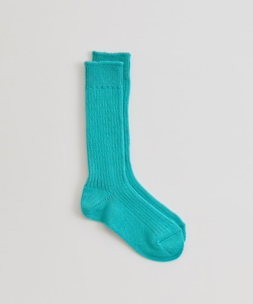 THE SHINZONE(ザ シンゾーン)の「THE SHINZONE/シンゾーン バギーソックス BAGGY SOX(ソックス/靴下・レディース・イエロー/ホワイト/グリーン/ピンク/ナチュラル/ブルー/ヘザーグレー/パープル/ブルーグリーン・FREE)」の6枚目の写真