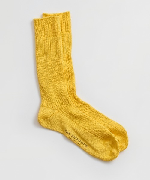 THE SHINZONE(ザ シンゾーン)の「THE SHINZONE/シンゾーン バギーソックス BAGGY SOX(ソックス/靴下・レディース・イエロー/ホワイト/グリーン/ピンク/ナチュラル/ブルー/ヘザーグレー/パープル/ブルーグリーン・FREE)」の8枚目の写真