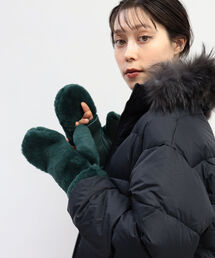 Ray BEAMS | Ray BEAMS / ムートン ミトン グローブ(手袋)