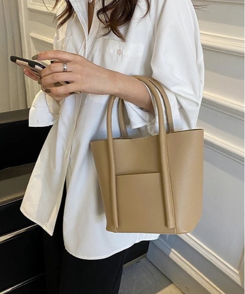 ammy.（エイミードット）の「【 ammy. / エイミードット 】 スクエア ライト ミニ ハンドバッグ（ハンドバッグ・レディース・ベージュ/ブラック/ブラウン/アイボリー/キャメル・FREE）」の15枚目の写真