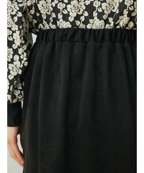 Green Parks(グリーンパークス)の「マシュマロスエードマーメイドスカート(スカート・レディース・ライトグレー/ラベンダー/ブラック・FREE)」の20枚目の写真