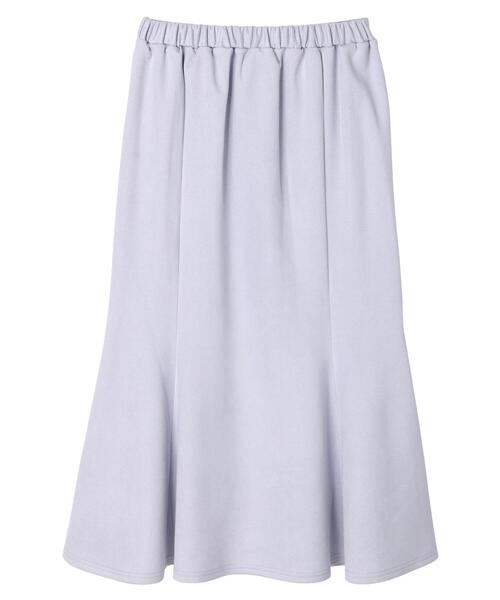 Green Parks(グリーンパークス)の「マシュマロスエードマーメイドスカート(スカート・レディース・ライトグレー/ラベンダー/ブラック・FREE)」の13枚目の写真