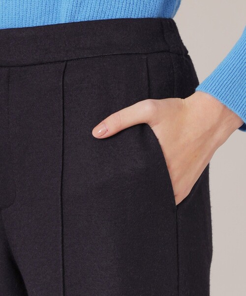 MACKINTOSH LONDON（マッキントッシュ ロンドン）の「ウォッシャブルスムースウールパンツ（その他パンツ・レディース・ホワイト系その他/ネイビー・36/38）」の8枚目の写真