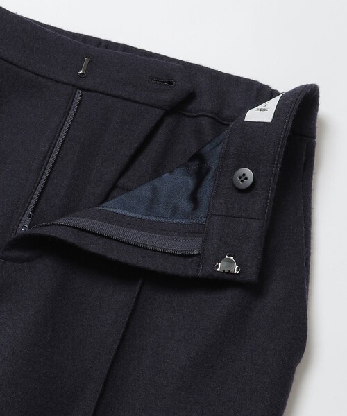 MACKINTOSH LONDON（マッキントッシュ ロンドン）の「ウォッシャブルスムースウールパンツ（その他パンツ・レディース・ホワイト系その他/ネイビー・36/38）」の9枚目の写真