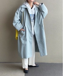 feepur by saya | 【sayaコラボ】2way ステンカラーコート(ステンカラーコート)
