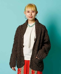SAWINTO（ソイント）の「ARTESANIA【アルテサニア】- SHAWL CARDIGAN / ショールカーディガン（カーディガン/ボレロ）」
