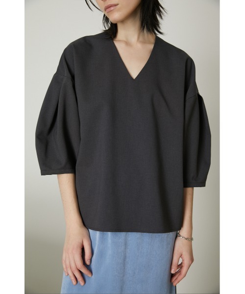 RIM.ARK（リムアーク）の「Volume sleeve PO（シャツ/ブラウス