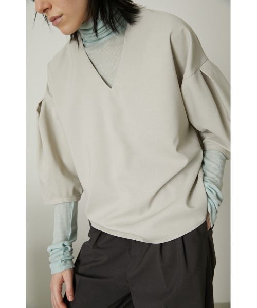 RIM.ARK（リムアーク）の「Volume sleeve PO（シャツ/ブラウス）」 - WEAR