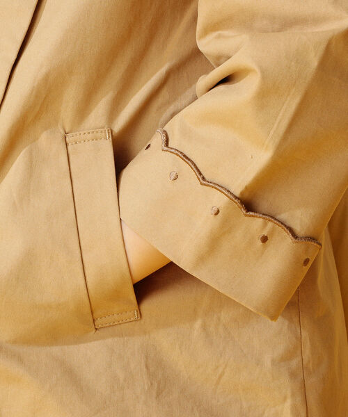 B:MING by BEAMS（ビーミングバイビームス）の「B:MING by BEAMS / 刺繍 ツイル コート（100～140cm）（その他アウター・キッズ・ベージュ/グリーン・100/120/140/130/110）」の17枚目の写真