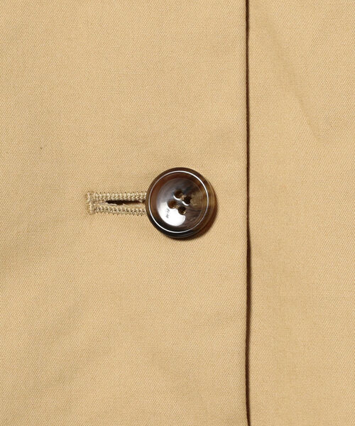B:MING by BEAMS（ビーミングバイビームス）の「B:MING by BEAMS / 刺繍 ツイル コート（100～140cm）（その他アウター・キッズ・ベージュ/グリーン・100/120/140/130/110）」の8枚目の写真