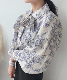 AS KNOW AS plus | ○パールボタン ボウタイブラウス(シャツ/ブラウス)