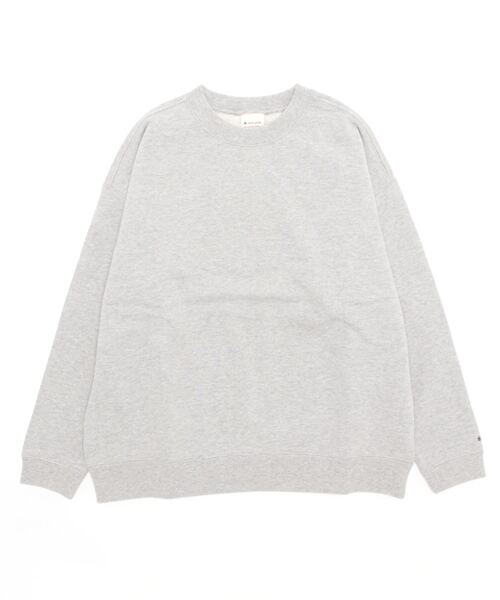 Snow Peak(スノーピーク)の「【Snowpeak】Recycled Cotton Sweat(スウェット・レディース・グレー・MEDIUM/SMALL)」の1枚目の写真