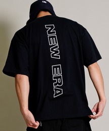 【 ムラサキスポーツ別注】NEW ERA/ニューエラ Rear Vertical Logo オーバーサイズ バックロゴプリントTシャツ 13717526/13717527/13717528